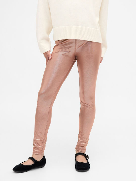 Kinder Leggings Lang Pink