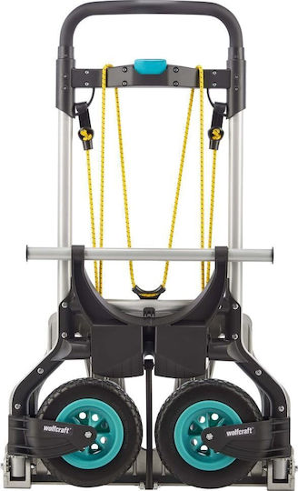 Wolfcraft Transport-Wagen Ts 850 for Load Weight up to 100kg in Gray Color