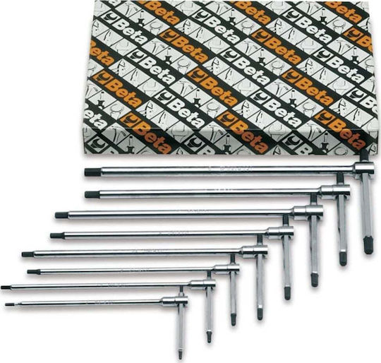 Beta Set of 6 Allen Wrenches T-Shaped