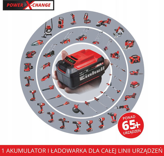 Einhell Προβολέας Εργασίας Μπαταρίας LED με Φωτεινότητα έως 3000lm TP-CL 18/3000 Li -Solo