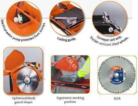 Norton Bench Saw 2200W, Cutting Disc Diameter 300mm & Cutting Speed 2800rpm 158-uniw