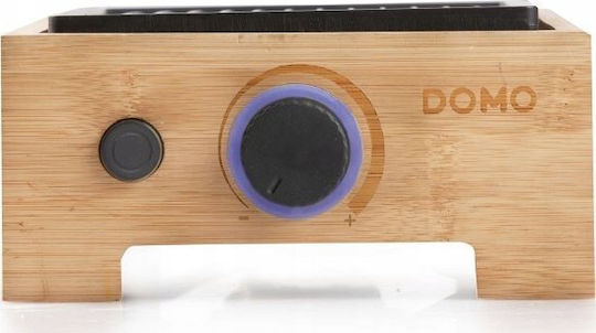 Domo Teppanyaki Grilling Plate with Adjustable Thermostat 1800W 42x28cm.