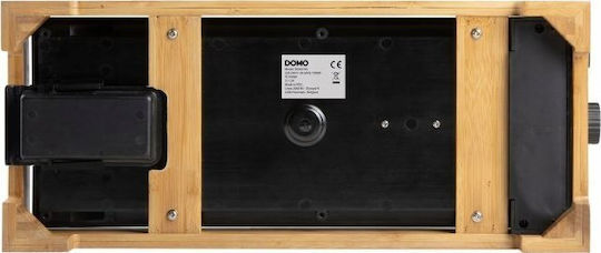 Domo Teppanyaki Grillplatte mit einstellbarem Thermostat 1000W 36x14cm