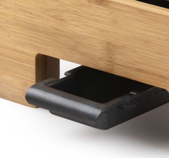 Domo Teppanyaki Grilling Plate with Adjustable Thermostat 1800W 42x28cm.