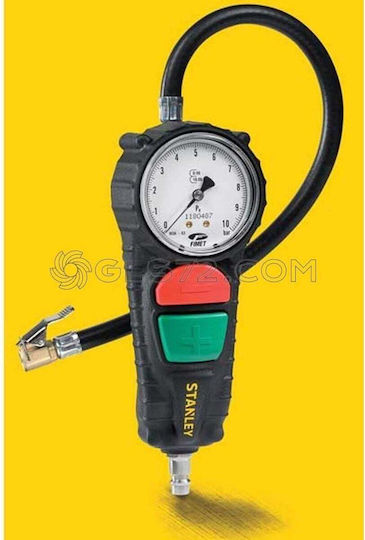 Stanley Manometru de Presiune pentru Umflare 150704xstn 0-10 Bari Calibrat