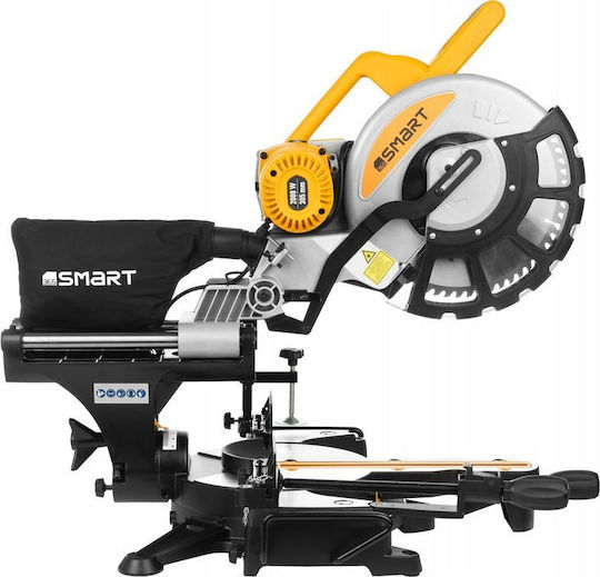 Smart 365 Mitre Saw Фугопила Ток с Мощност 2000W, Лазерно Ръководство, Диаметър на Диска за Рязане 305мм & Скорост на Рязане 4500обороти в минута