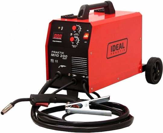 Ideal Industries Ηλεκτροκόλληση MAG / MIG / MMA με Μέγιστο Ρεύμα Συγκόλλησης 200A και Κύκλο Εργασίας 60%