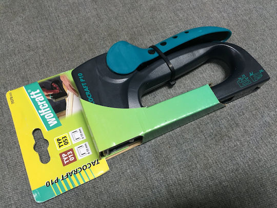 Wolfcraft Hand Staple Gun for Staples 7078000