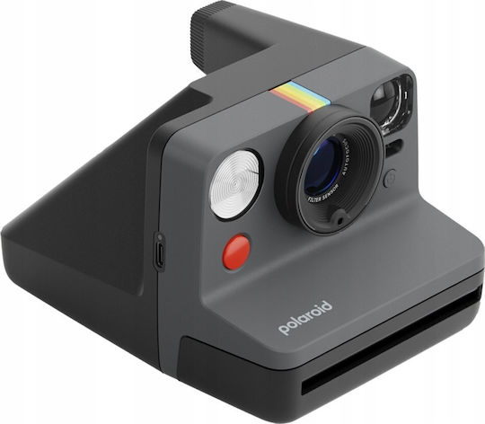 Polaroid Now Gen 3 Instant Фотоапарат + 8 Филма Черен