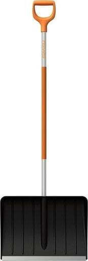 Fiskars Schneeschaufel Teleskopisch mit Stiel 152cm und Plastikgriff