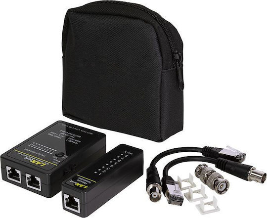 LogiLink WZ0015 Tester Καλωδίων Δικτύου RJ45 / RJ11 / RJ12 / BNC