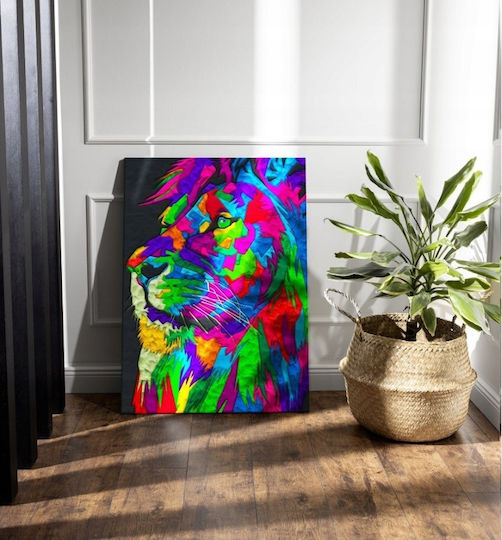 Planet Splat Planet Πίνακας Πηλό Panda 30x40cm