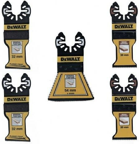 DEWALT Lame Multifuncționale 5buc DT20777