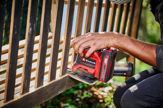 Einhell TE-OS 18/113 3X Li Παλμικό Τριβείο 18V Solo με Σύστημα Αναρρόφησης