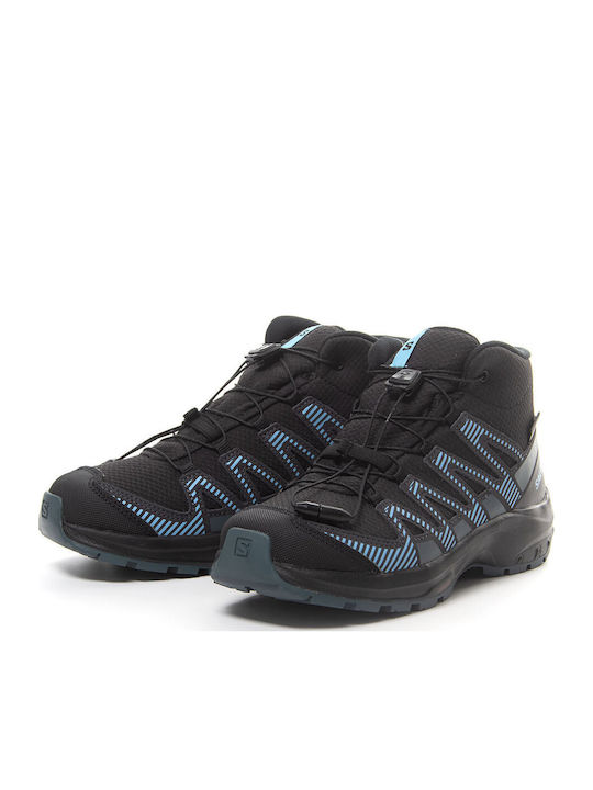 Kids Hiking Boots Xa Pro V8 Mid Waterproof Black
