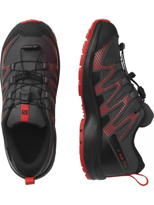 Kids Waterproof Hiking Shoes Xa Pro V8 Black 416139