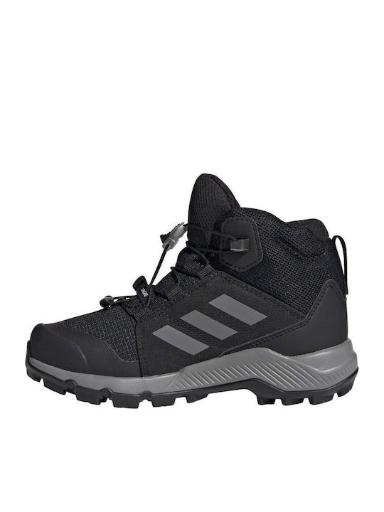 Kids Hiking Boots Terrex Mid Gore Tex Waterproof Black