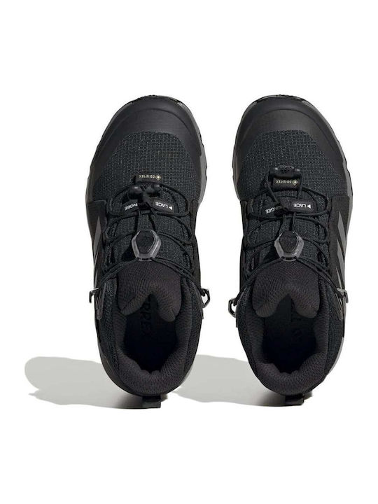 Kids Hiking Boots Terrex Mid Gore Tex Waterproof Black