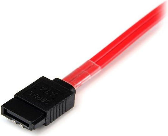 StarTech 7-Pin SATA III - Mini SAS Cable 50cm Κόκκινο (SAS8087S4R50)