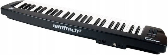 Miditech Midi Keyboard Midistart Music (49 Keys) με 49 Πλήκτρα Μαύρο