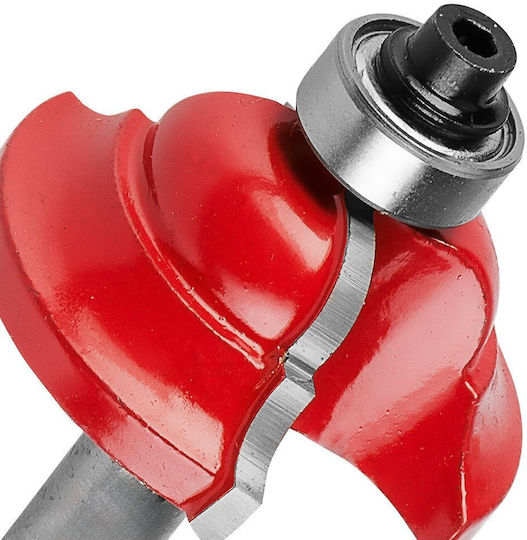 Shaped Router Bit Bearing Decorative Tct 31.7 X 12.7 Mm 6 Mm Shank
