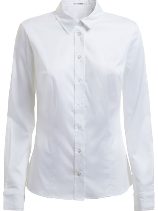 Women's Long Sleeve Shirt White
