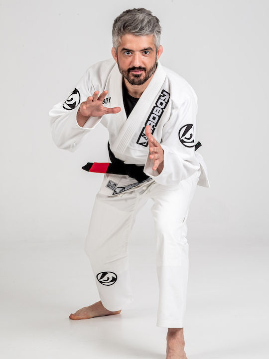 Bad Boy Ανδρική Στολή Brazilian Jiu Jitsu Λευκή