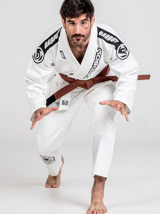 Bad Boy Ανδρική Στολή Brazilian Jiu Jitsu Λευκή