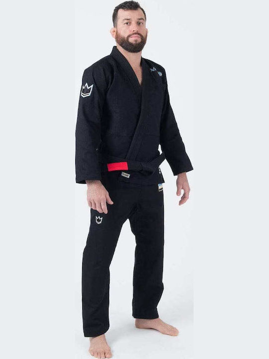 Kingz Nano 3.0 Uniform Brasilianisches Jiu Jitsu Schwarz