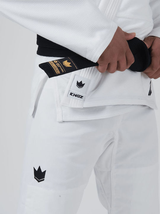 Kingz Ανδρική Στολή Brazilian Jiu Jitsu Λευκή