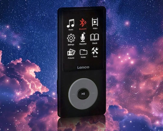 Lenco MP3 Player (4GB) with LCD Screen 1.8" Black XEMIO-860BK