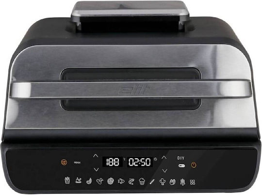 Elit Ηλεκτρικό Grill 1800W Μαύρο