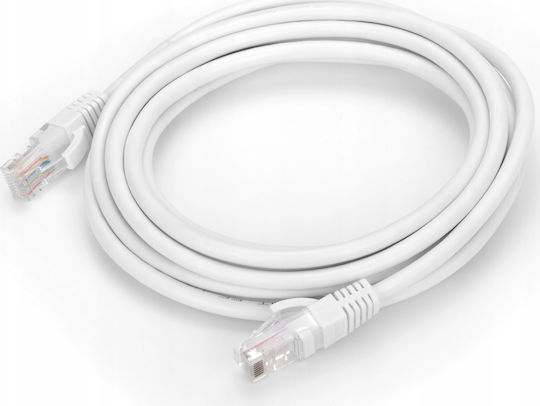 Montis U/UTP Cat.5e (Gigabit) Cablu De Rețea Ethernet 5m Alb