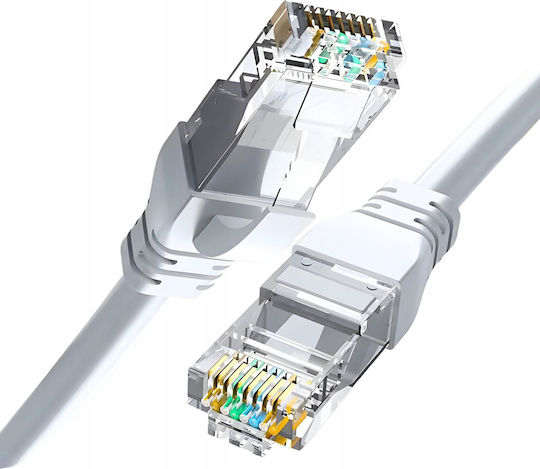 Montis U/UTP Cat.5e (Gigabit) Cablu De Rețea Ethernet 5m Alb