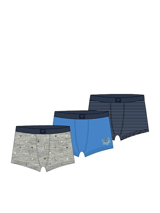 Mayoral Kids' Set with Boxers Blue 3pcs