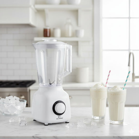 Elekom Blender with Plastic Jug 1.5 lt 600W Gray