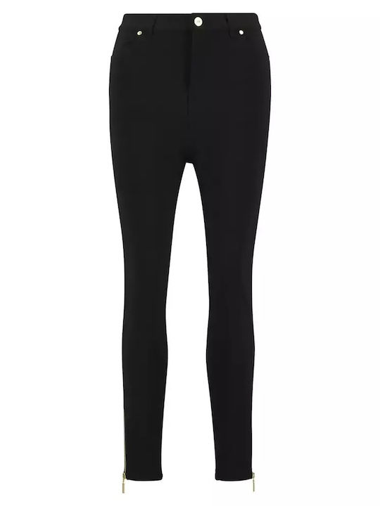 Women's Fabric Trousers Black