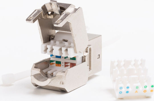 Netrack Keystone Jack Module RJ45 cat. 5e FTP 1τμχ 105-31