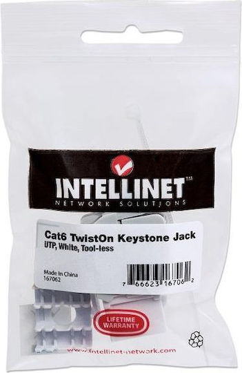 Intellinet Keystone Module Cat6 UTP Twist-On 1τμχ 167062
