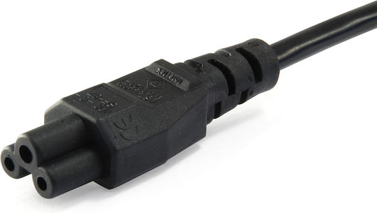 Equip Schuko - IEC C5 Kabel 3m Schwarz (112151)