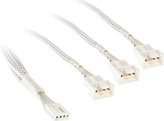 Kolink 4-Pin pwm - 4-Pin pwm / 4-Pin Fan Cable 0.35m Λευκό