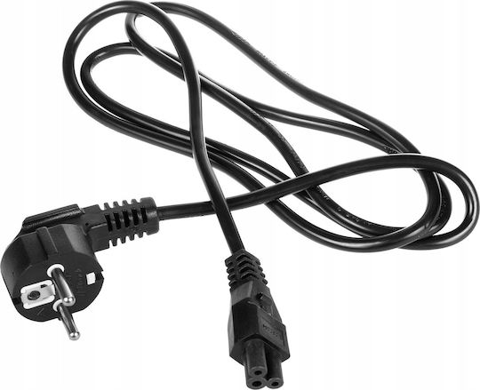 Maclean Cloverleaf Power Cable 3 Pin Eu Plug 1.5m Mctv-857