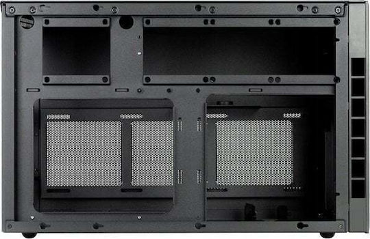 Silverstone SST-SG17B Mini Tower Κουτί Υπολογιστή Μαύρο