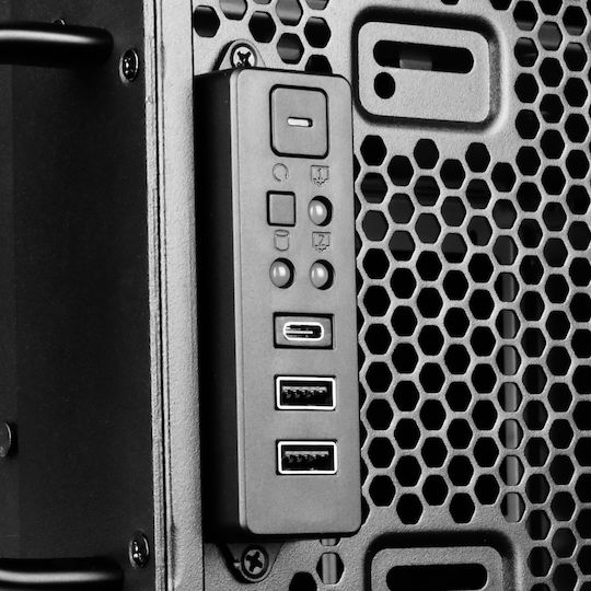 Silverstone SST-RM44 Midi Tower Κουτί Υπολογιστή Μαύρο