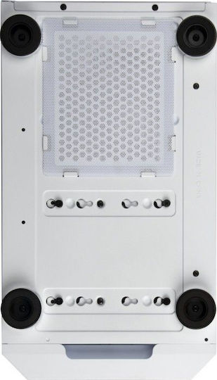 Silverstone FARA H1M PRO Gaming Mini Tower Κουτί Υπολογιστή με Πλαϊνό Παράθυρο Λευκό