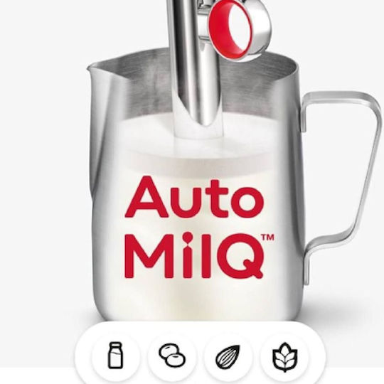 Sage The Oracle Jet Premium Αυτόματη Μηχανή Espresso 1600W Πίεσης 15bar για Cappuccino με Μύλο Άλεσης Πράσινη