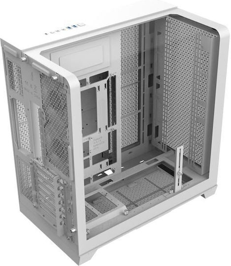 Thermaltake View 390 Air Gaming Midi Tower Computer Case with Side Window Snow White