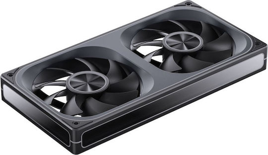 Jonsbo ZA-240B Case Fan 120mm (2400rpm / 62.4cfm) with ARGB Lighting and 3-Pin / 4-Pin PWM Connection