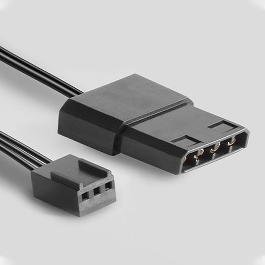 MFPROX2 Gehäuselüfter 120mm (1200rpm) Ohne LEDs Beleuchtung und Verbindung 4-Pin Molex 2 Stück