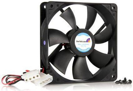 StarTech FANBOX12 Case Fan 120mm (2000rpm / 72.94cfm) Without LEDs Lighting and Connection 4-Pin Molex